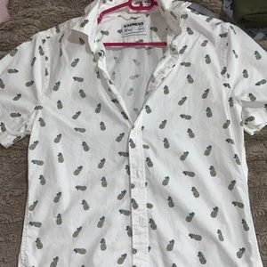 Pineapple Collar Shirt